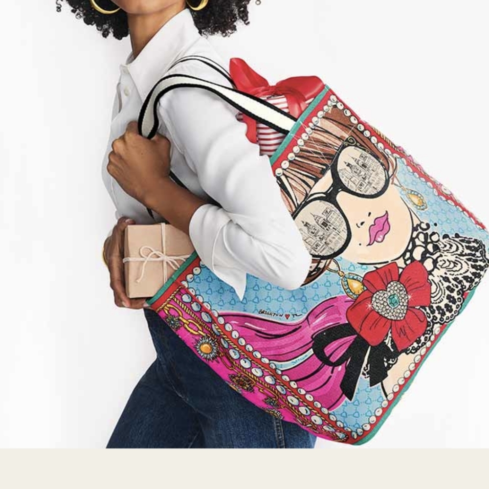 Brighton sparkle and shine tote